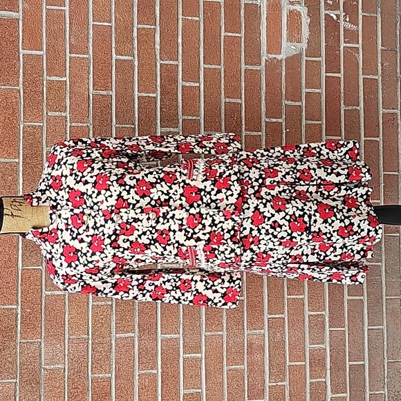 MOSCHINO Floral Skirt Suit Set - Picture 3 of 16